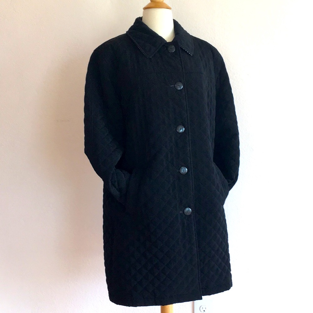 Gallery Black Quilted Jacket | Women’s L